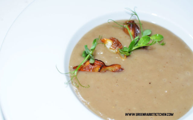 Vegan Jerusalem Artichokes Soup