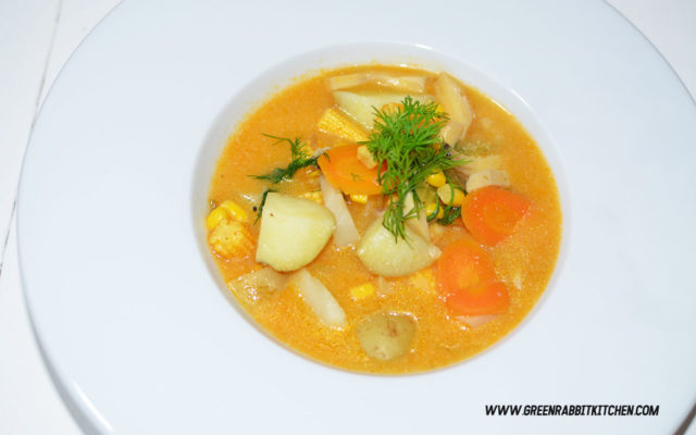 Vegan Jerusalem Artichokes Chowder 02