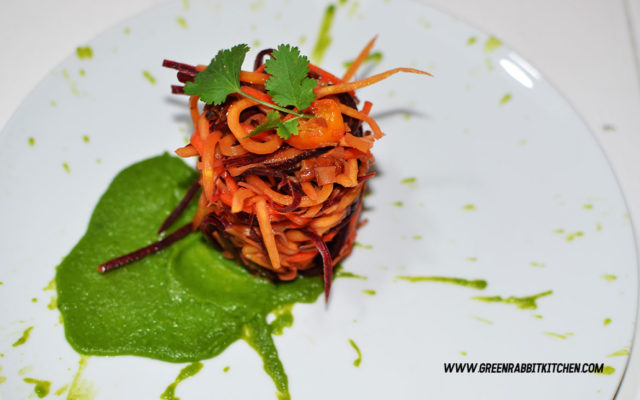 Raw Heritage Carrots Spaghetti 01