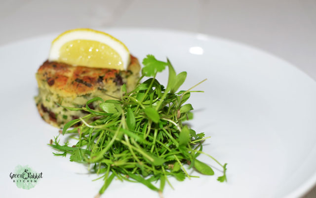 Vegan Chick Pea and Artichokes Cake 1
