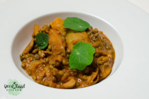 Vegan Mung Beans Mushroom Casserole