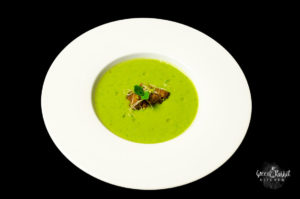 Vegan Pea Mint Soup